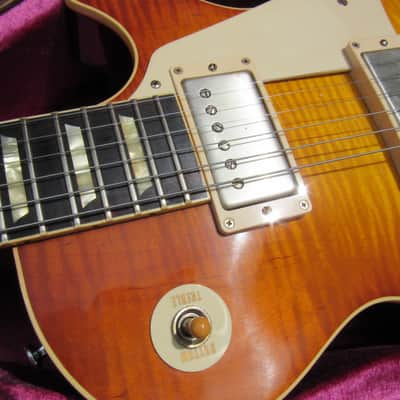 Gibson Custom Shop '58 Reissue Les Paul - LPR8 - Historic Reissue - Flame Top - Sun Rise Tea Burst image 1