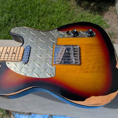 Trippson Diamondplate Texas Tele - Sunburst image 2