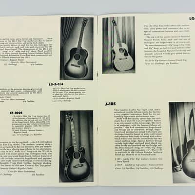 Gibson Vintage Acoustic Guitar Catalog- Rare! 1950 image 5