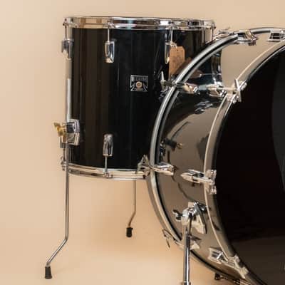 1980s Tama Imperialstar in Black Gloss -14x26, 10x14, 16x16 image 6