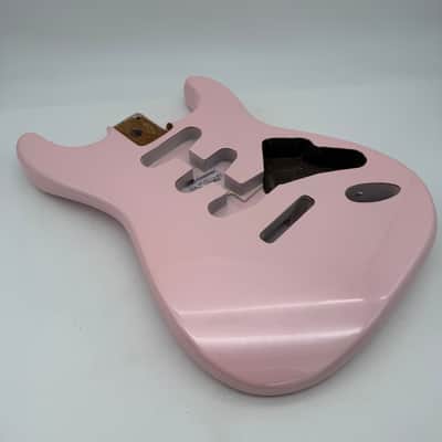 HooDoo Stratocaster Body Roasted Ash Pink Metallic hsb5311 image 3