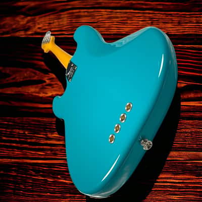 Fender AM Pro II P-Bass, Miami Blue / Maple *IN STOCK* image 11