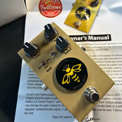 Fulltone Custom Shop Queen Bee Germanium Fuzz 2010s - Gold image 2