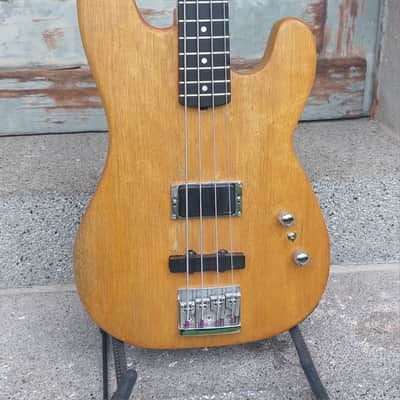 1985 Hoyer Bonfire Bass PJ Korina Body EMGs Hipshot image 4