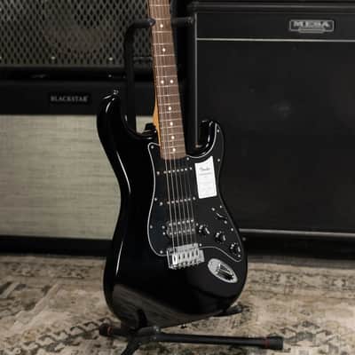 Fender Standard Stratocaster HSS Electric Guitar - Black image 12