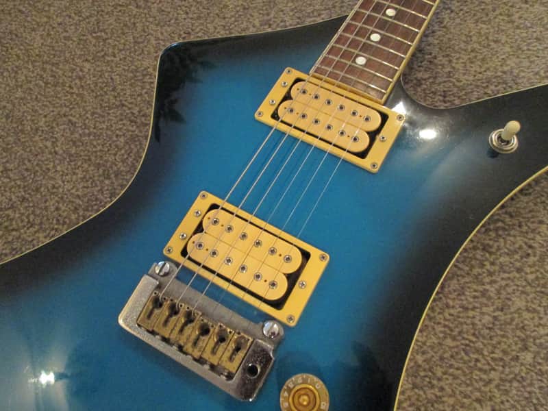 Washburn A10V 1983 blue burst | Reverb