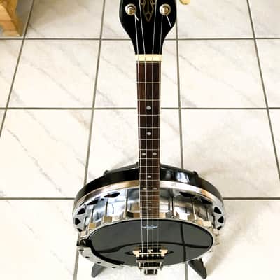 Framus Tenor Banjo, DIXI model (2nd gen) 1962 - black/silver image 3