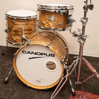 Canopus Ash Series Standard Kit 18" 12" 14" w/ Clamp & Stand image 2