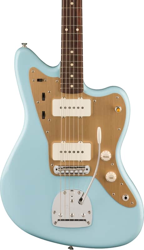 Fender Vintera II '50s Jazzmaster Electric Guitar, Rosewood Fingerboard, Sonic Blue