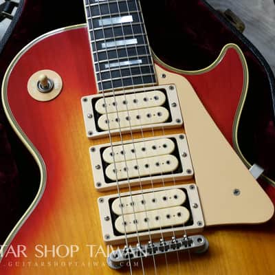 2003 Gibson Custom Shop Yamano 1968 Les Paul Custom 3-Pickup Cherry Burst. Ace Frehley Spec! image 8