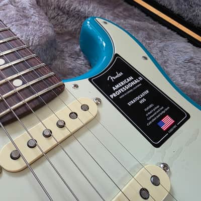 Fender Stratocaster HSS Miami Blue American Pro II 75th Anniversary BRAND NEW image 5