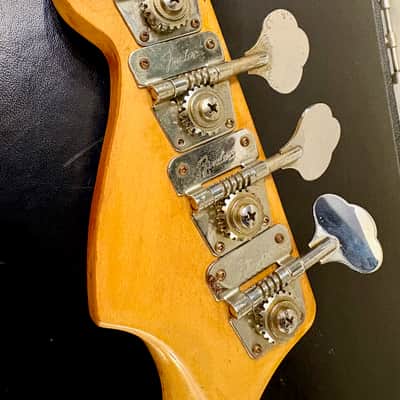 Vintage 1978 / 1979 Fender Precision Bass Neck - Rosewood Fingerboard - Original Open-Gear Tuners image 7
