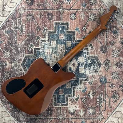 2025 Fender Acoustasonic Standard Jazzmaster Honey Burst Acoustic Electric Offset Guitar! image 4