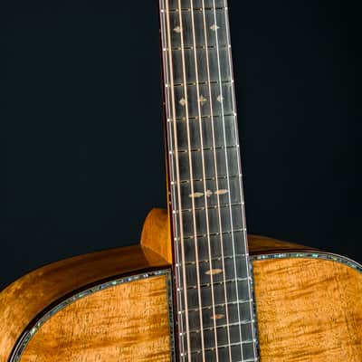 Martin J-42 Custom Exceptional Figured Koa with Paua Pearl and Koa Inlays NEW image 10