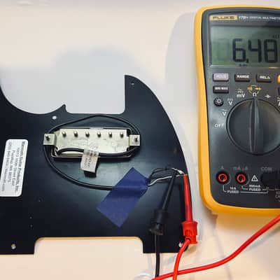 Lindy Fralin Mini Humbucker / Tele Pickguard Combo image 3
