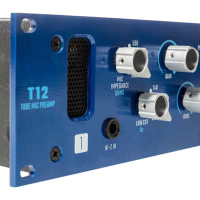 API Select T12 Tube Mic Preamp (2-Channel Rack-Mount) image 3