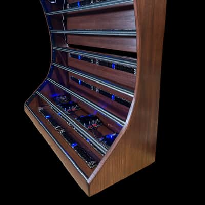 Uryan Modular 21U/196HP Classical Series eurorack case with LED light 2026 - Black image 1