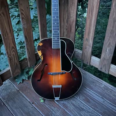The Loar LH-600-VS w/ Dearmond FHC Pickup - Upgrades - Vintage Sunburst w/ Case image 4