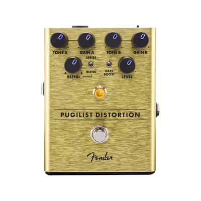 Fender PUGILIST DISTORTION ゴールド Fender Pugilist Distortion | Reverb