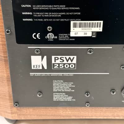 KEF Model PSW2500 Powered Subwoofer | Reverb