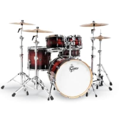 Gretsch Renown 5 Piece Drum Set (22/10/12/16/14sn) Cherry Burst image 1