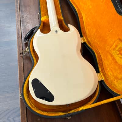 Gibson all original 1963 SG Jr, Polaris white image 8