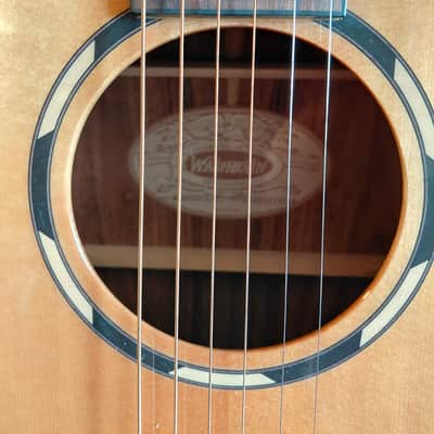 Washburn WLO10SCE Woodline 10 Series Cutaway Orchestra with Electronics 2010s - Natural image 8
