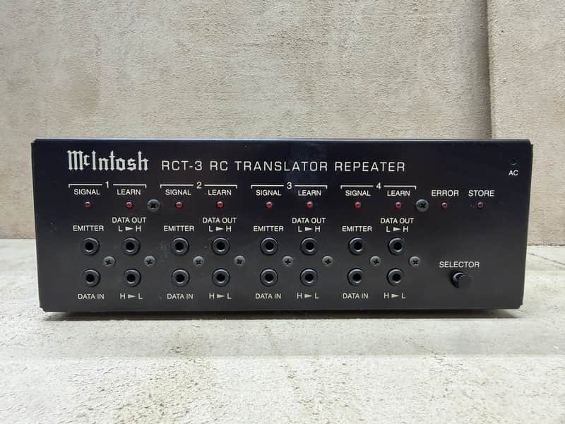 Vintage McIntosh  RCT-3 //  Remote Control Translator Repeater
