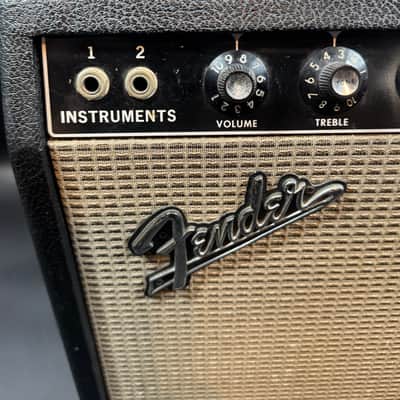 Fender Princeton Reverb 12-Watt 1x10" Guitar Combo 1966 - Black Panel image 2