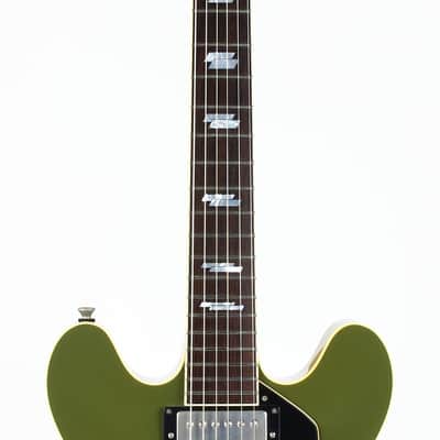 2024 Collings I-35 LC AGED Olive Drab Green | Throbak SLE-101 Plus MXV, Ameritage Case image 7