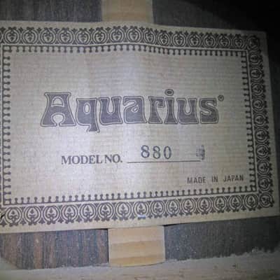Aquarius Vintage Concert Guitar 1960's image 13