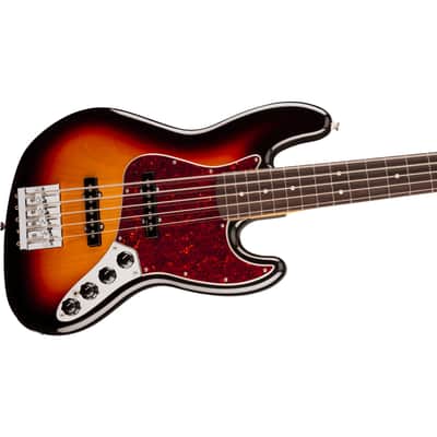 Fender Player II Modified Jazz Bass V RW 3-Tone Sunburst - 5-String Electric Bass image 6