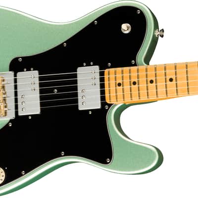 Fender American Professional II Telecaster Deluxe, Maple Fingerboard - Mystic Surf Green image 4