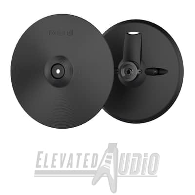 Roland VH-13 Black V-Hi-Hats, You NEED these for your  V-drum kit. Buy from CA's #1 Dealer Now ! image 1