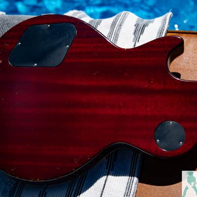 1990 Greco "Mint Collection" EG59-60 1958-59 Les Paul Standard Copy  - Vintage SunBurst - Made in Japan (FujiGen) - Pro Set-Up w Perfect Frets/Action/Intonation image 5