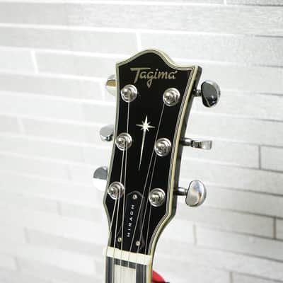 Tagima Mirach Guitar - Gloss Black - With Hardshell Case image 14