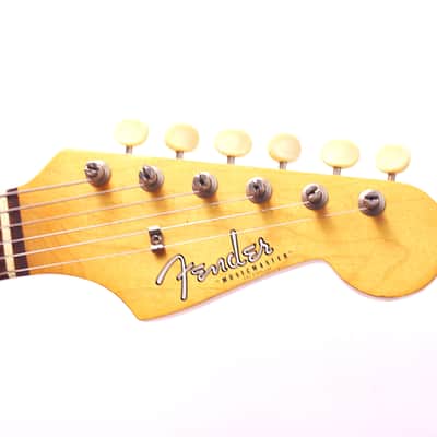 Fender Musicmaster with Rosewood Fretboard 1963 - Olympic White - Great Pre-CBS Electric Guitar - check video! image 8
