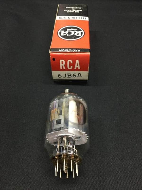 RCA 6JB6A Ham Radio LINEAR Sweeps VACUUM TUBE W/ Box TESTED 11.8740 image 1
