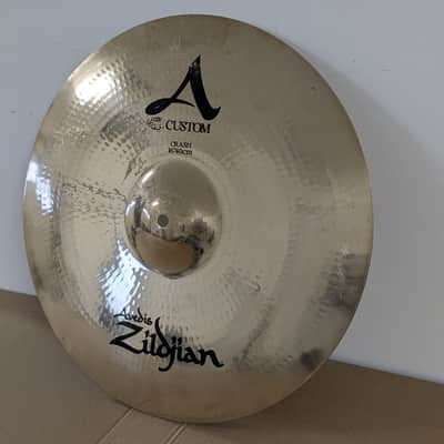 Zildjian 16" A Custom Crash Cymbal 1991 - Present - Brilliant image 3