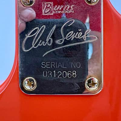 Burns  London Marquee Club Series 2003 - Fiesta Red image 12