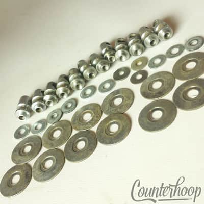 Rogers 12x Single-Tension Snare Drum T-Rod-Eyelet Lugs+Washers 60s Cleveland USA image 1