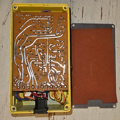 1978 Boss Overdrive OD-1 Long Dash Silver Screw 7700 Serial # image 4