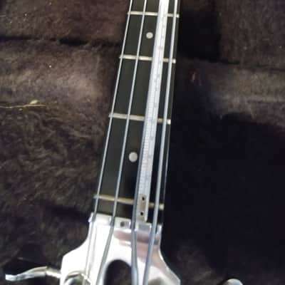 Kramer Aluminium Neck V Bass Late 70's Black image 14