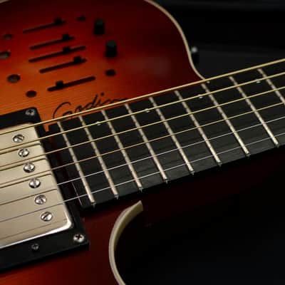 Godin A6 Ultra 2010s - Cognac Burst image 5