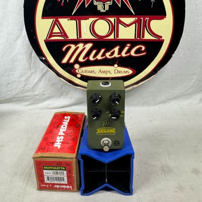 JHS Pedals Muffuletta Fuzz Pedal with Box - Army Green image 1
