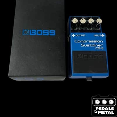 Boss CS-3 Compression Sustainer (Black Label) 1986 - 1992 - Blue - X18676 image 1