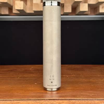 Vintage AKG C 12 Large Diaphragm Multipattern Tube Condenser Microphone 1950s. Original C12. image 6