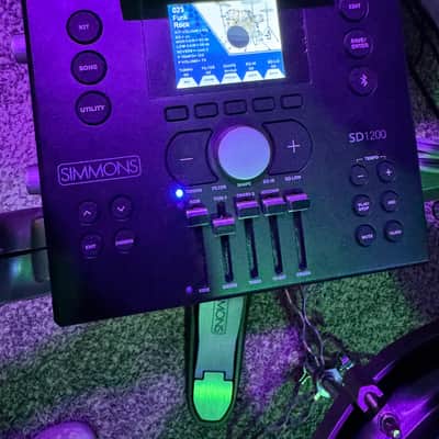 Simmons SD1200 Electronic Drum Set 2019 - 2020 - Black image 2