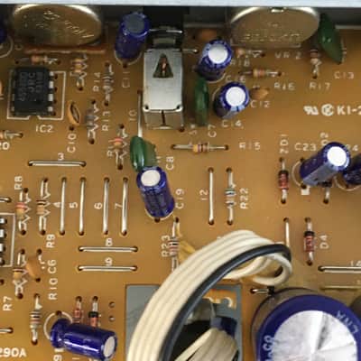 Vintage Fender Musical Instruments Squier PR-357 1990s Black Tolex Made In Korea Project Chassis Amplifier image 20