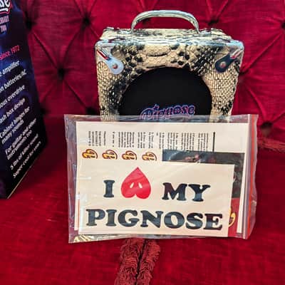 Pignose 7-100 Legendary Combo Amp - Rare Snakeskin Edition - BRAND NEW in Box w/ Manual image 8